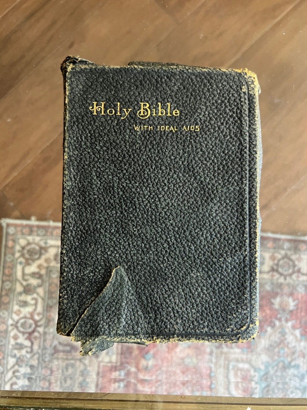 1910 Leather Holy Bible